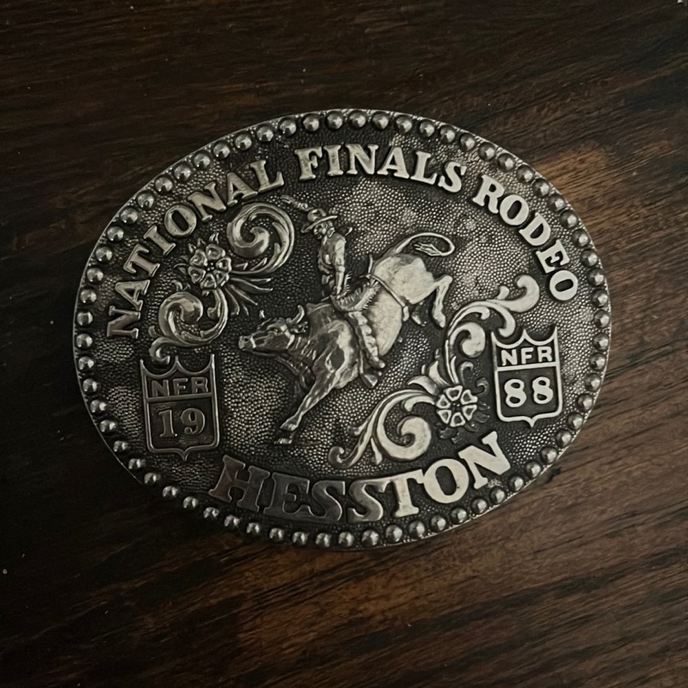 Hesston Rodeo belt buckle